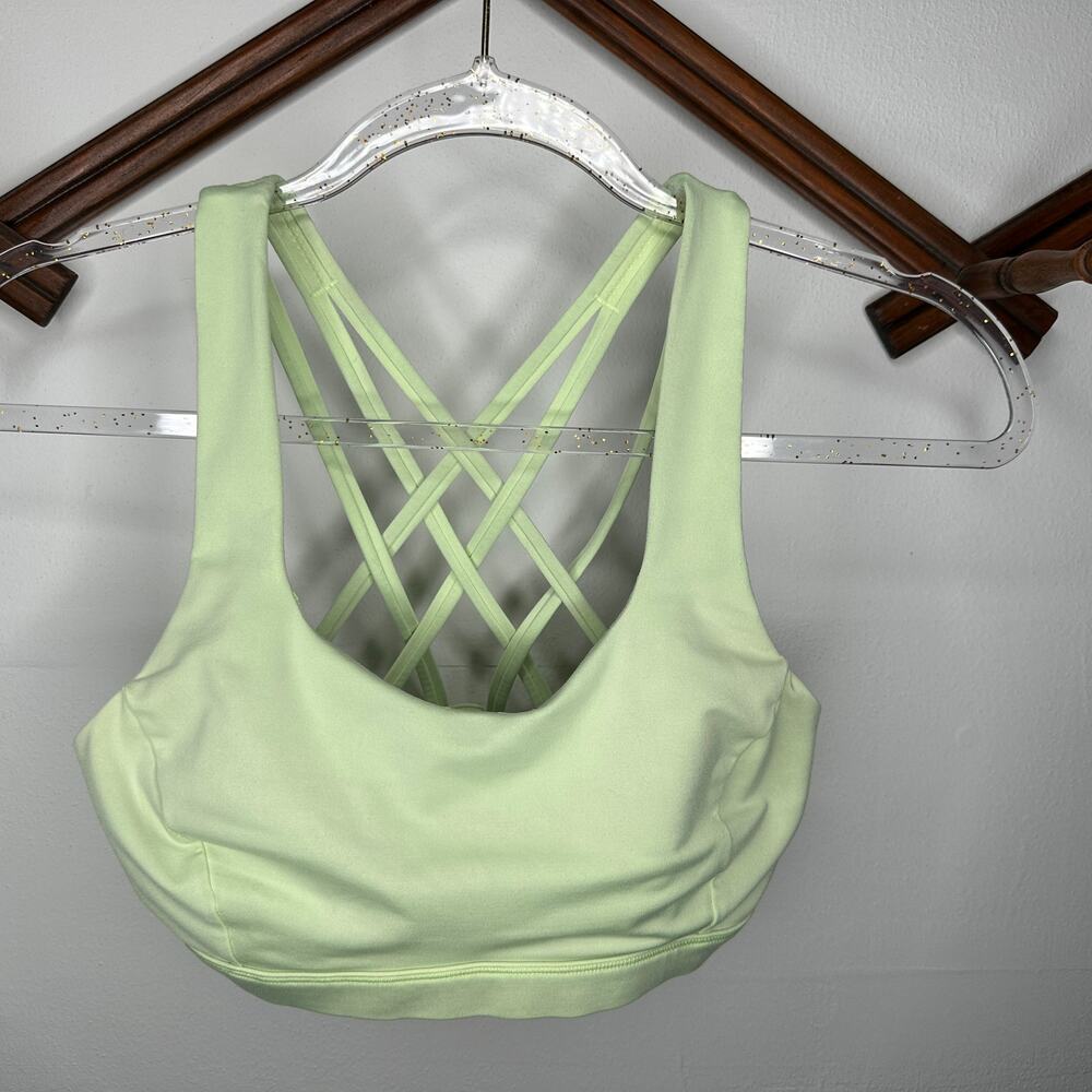 Lululemon Energy Light Mint Sports Bra